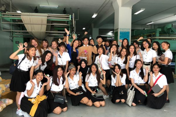 Thailand Textile Institute Welcomes Faculty and Students from Kasetsart University